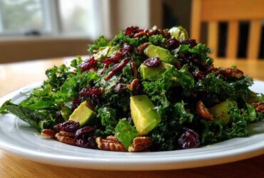 Resolutions Avocado Kale Salad