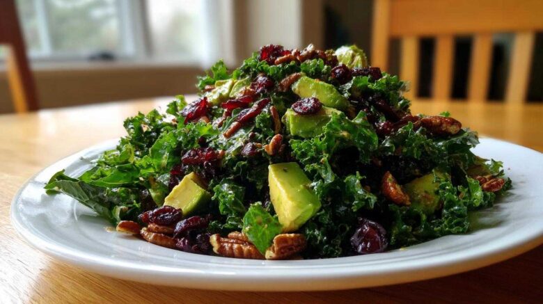 Resolutions Avocado Kale Salad
