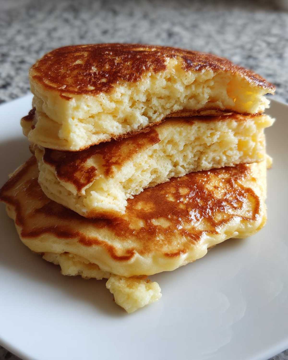 Ricotta Lemon Pancakes - detail 1