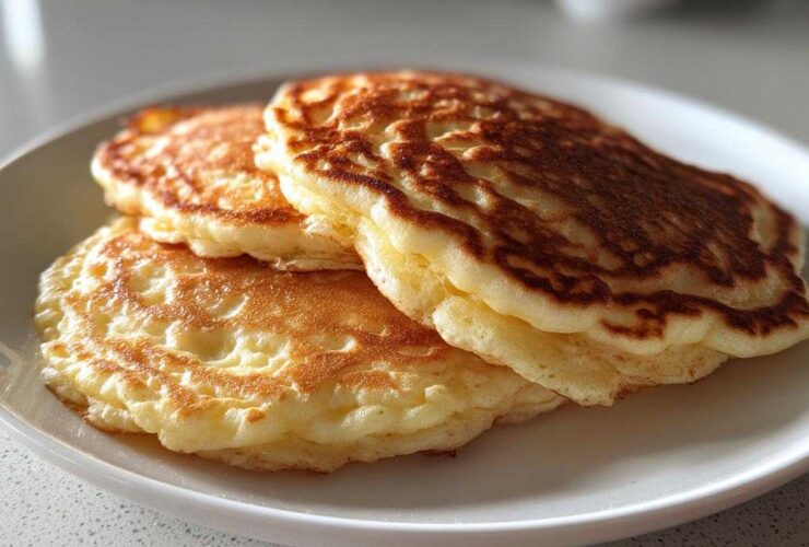 Ricotta Lemon Pancakes
