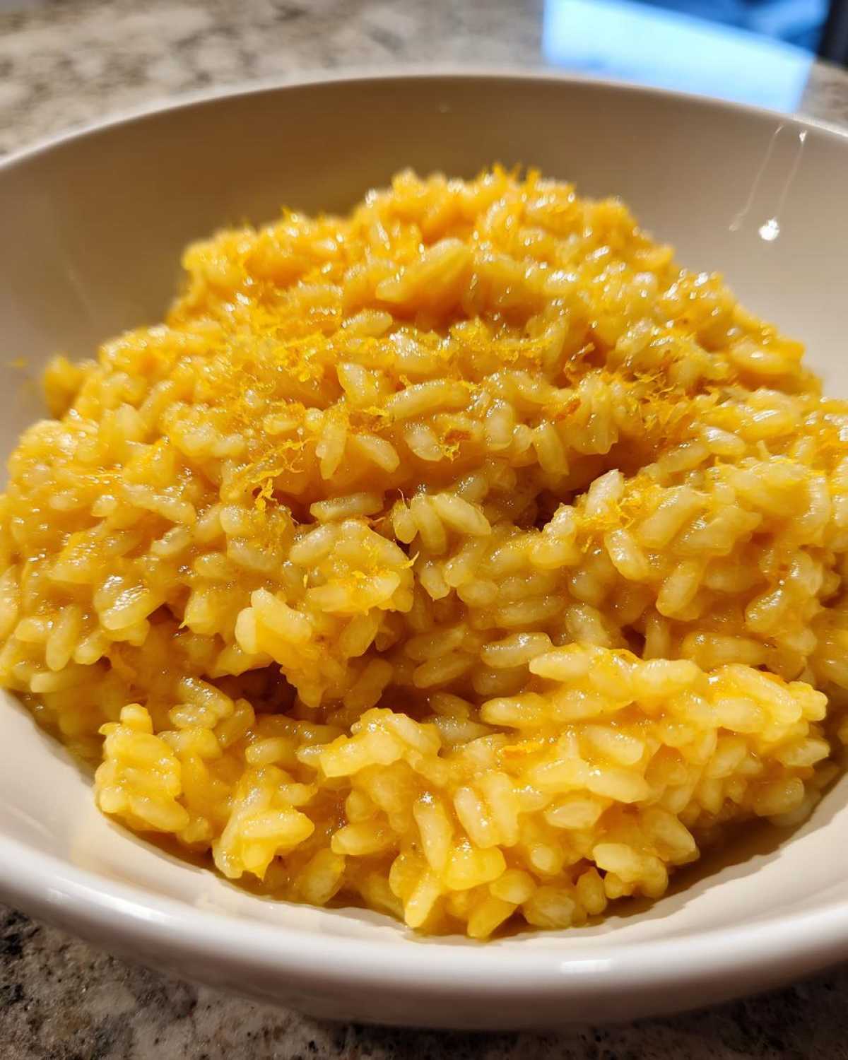 Saffron Lemon Risotto - detail 3
