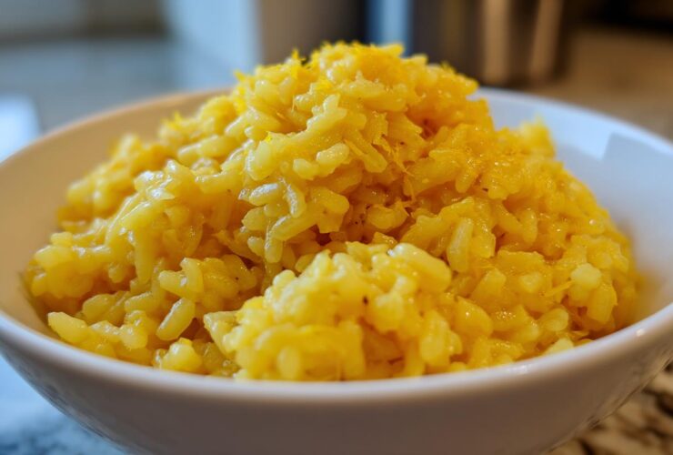 Saffron Lemon Risotto