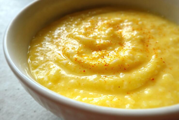 Saffron Rosewater Rice Pudding
