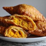 Saffron and Turmeric Samosas