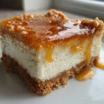 Salted Honey Cheesecake Bars
