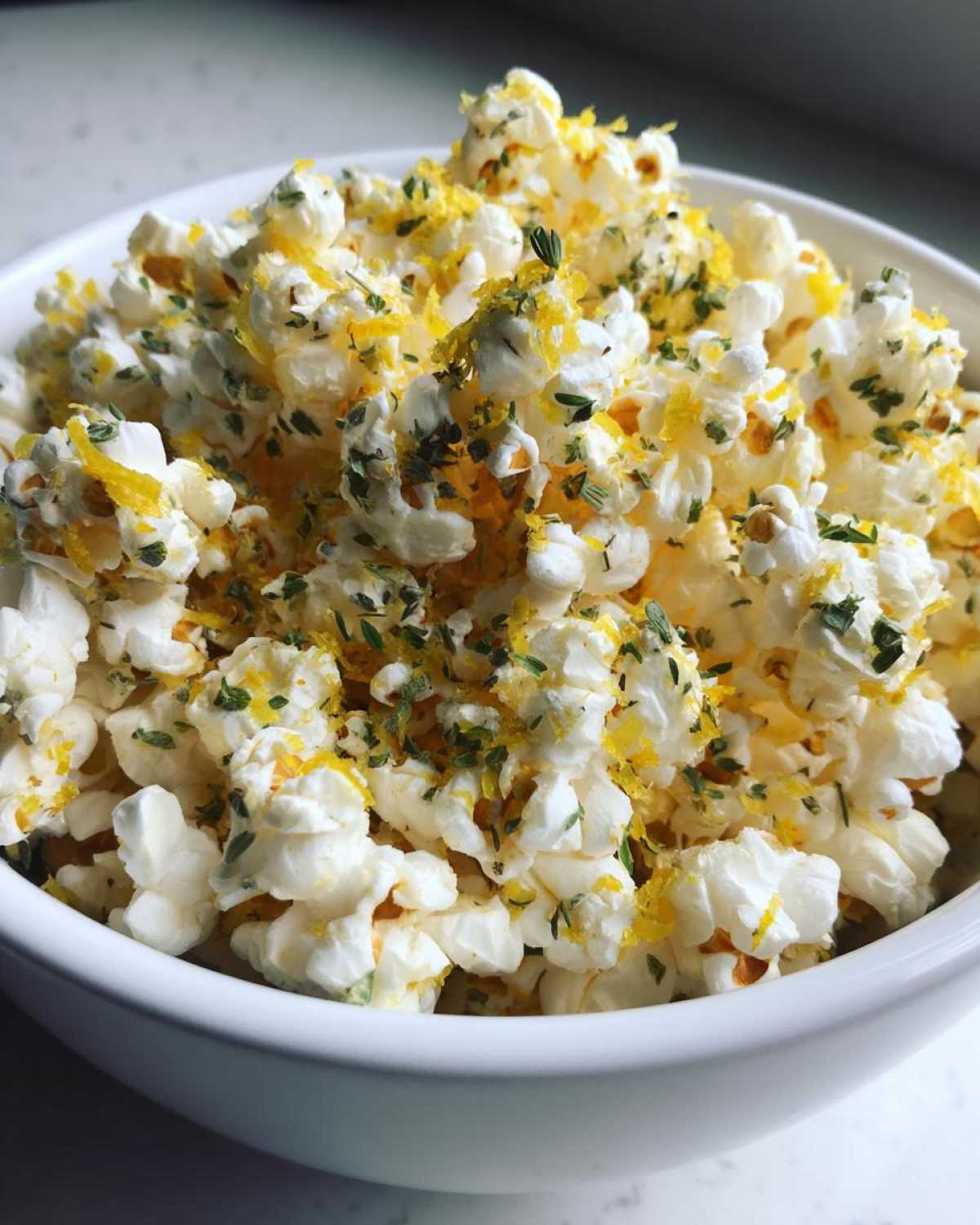 Savory Lemon Herb Popcorn - detail 3