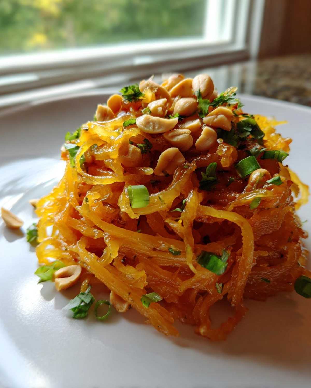 Spaghetti Squash Pad Thai - detail 1