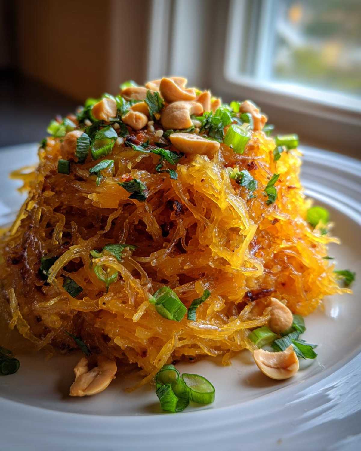 Spaghetti Squash Pad Thai - detail 2