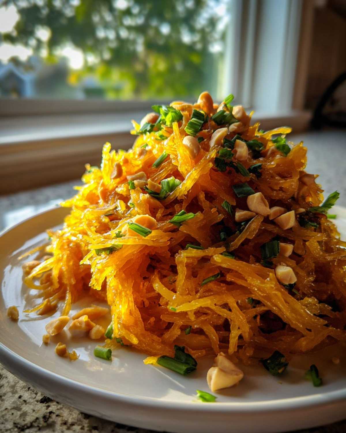 Spaghetti Squash Pad Thai - detail 4