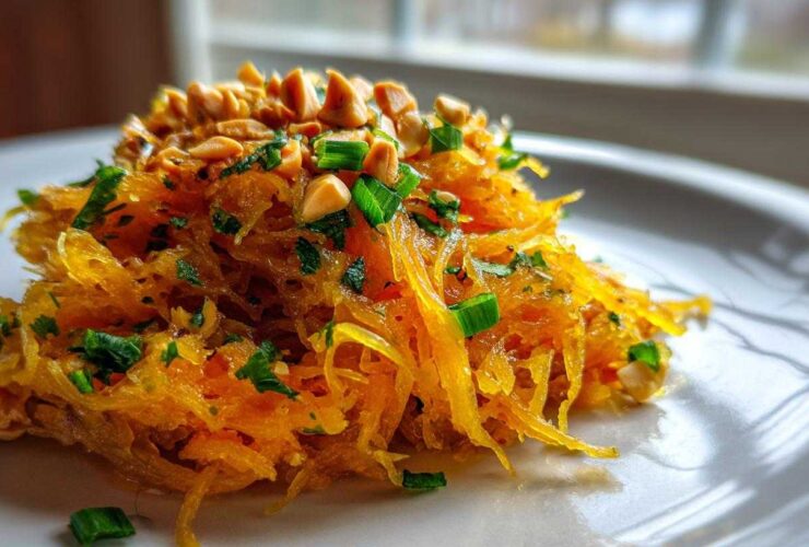 Spaghetti Squash Pad Thai