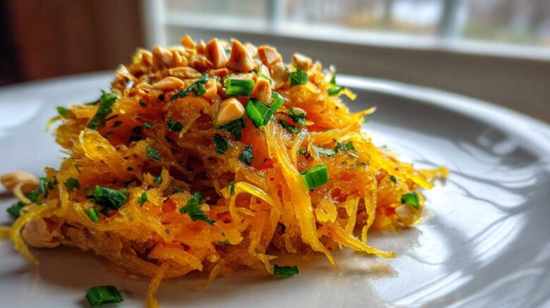 Spaghetti Squash Pad Thai