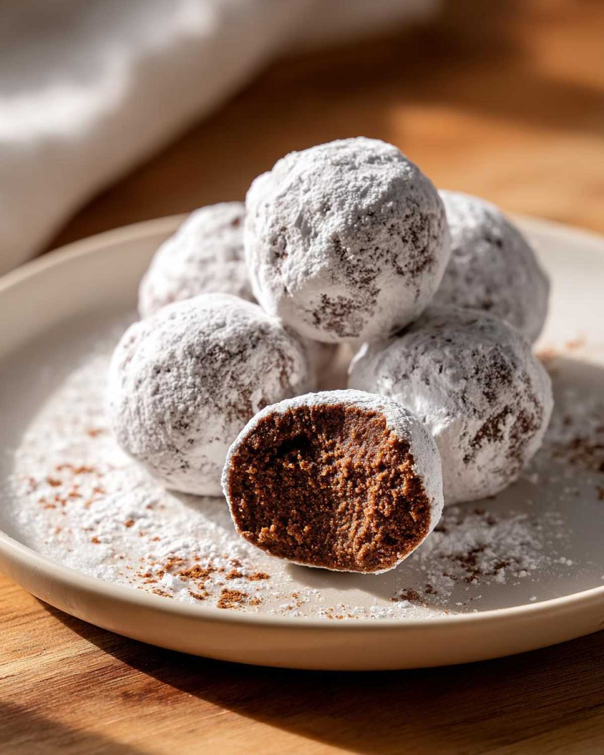 Spiced Gingerbread Truffles - detail 1