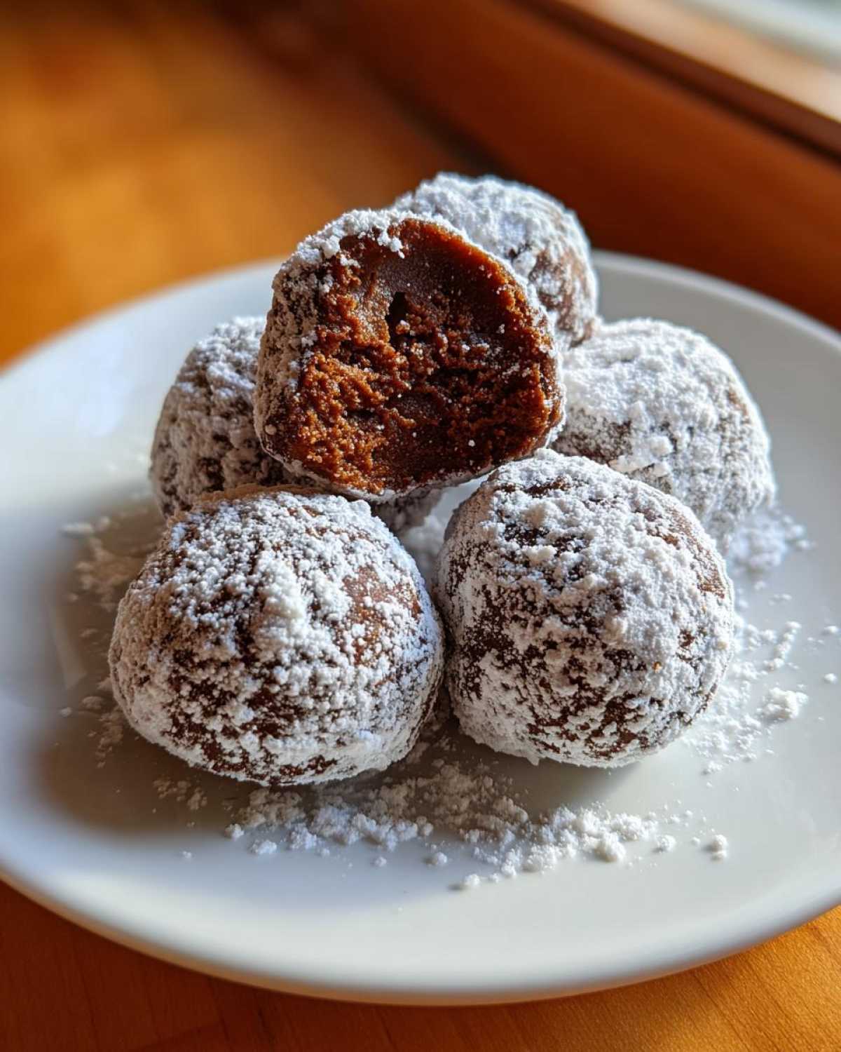 Spiced Gingerbread Truffles - detail 2
