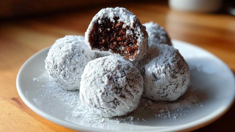 Spiced Gingerbread Truffles