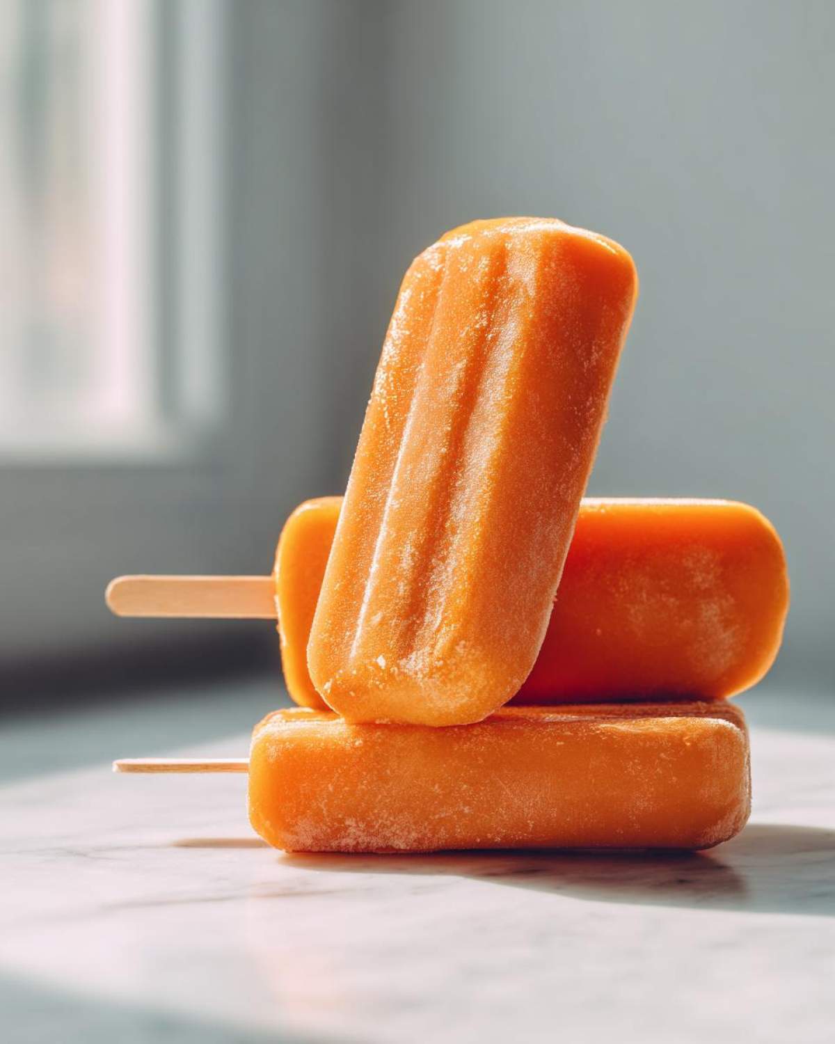 Spiced Persimmon Frozen Yogurt Pops - detail 4