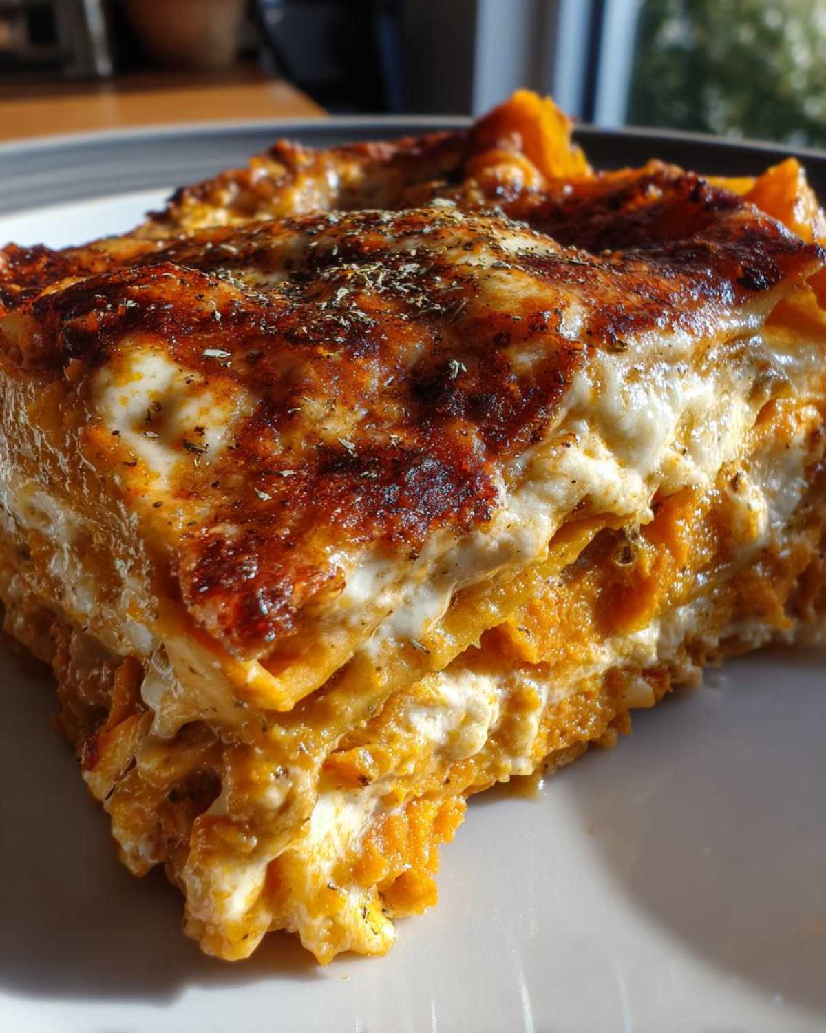 Spiced Sweet Potato Lasagna - detail 1