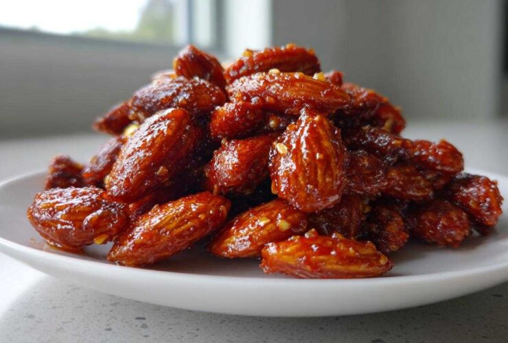 Sriracha Honey Roasted Almonds