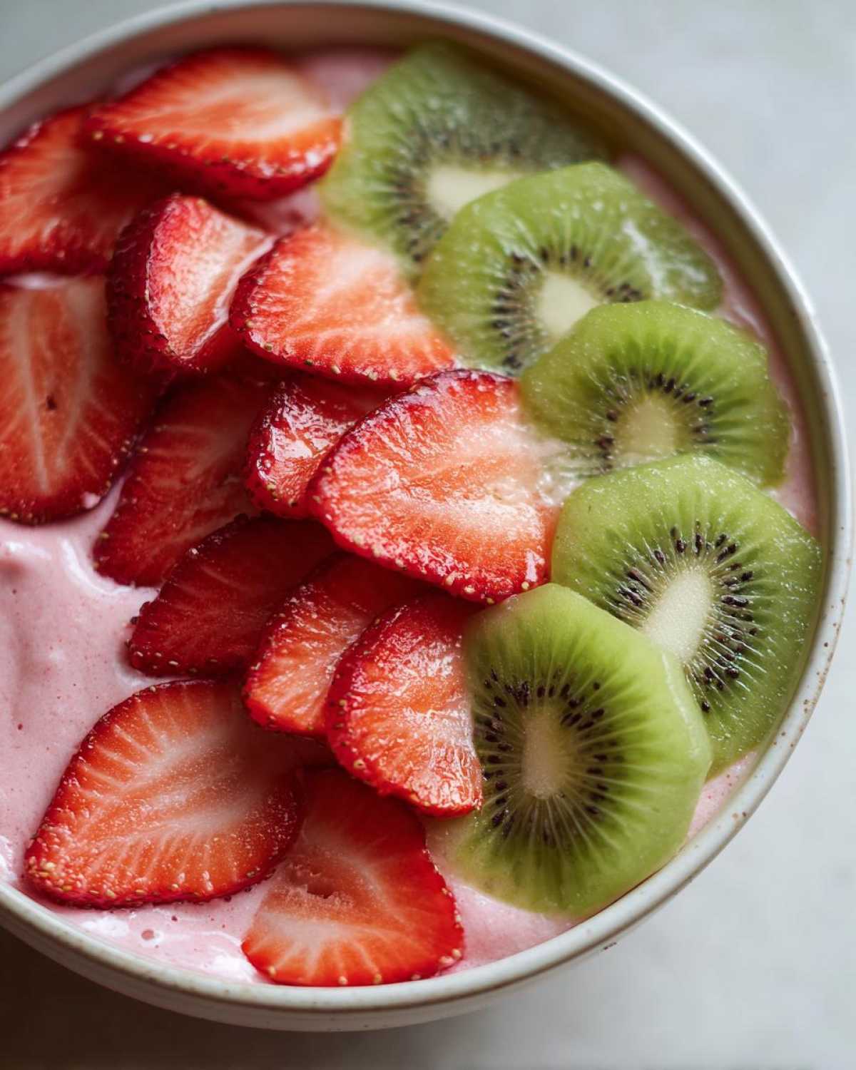 Strawberry Kiwi Smoothie Bowl - detail 1