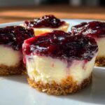 Sugar Plum Cheesecake Bites