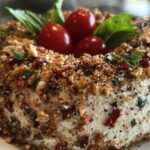 Tomato Basil Cheese Ball Wreath