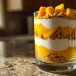 Turmeric Mango Yogurt Parfait