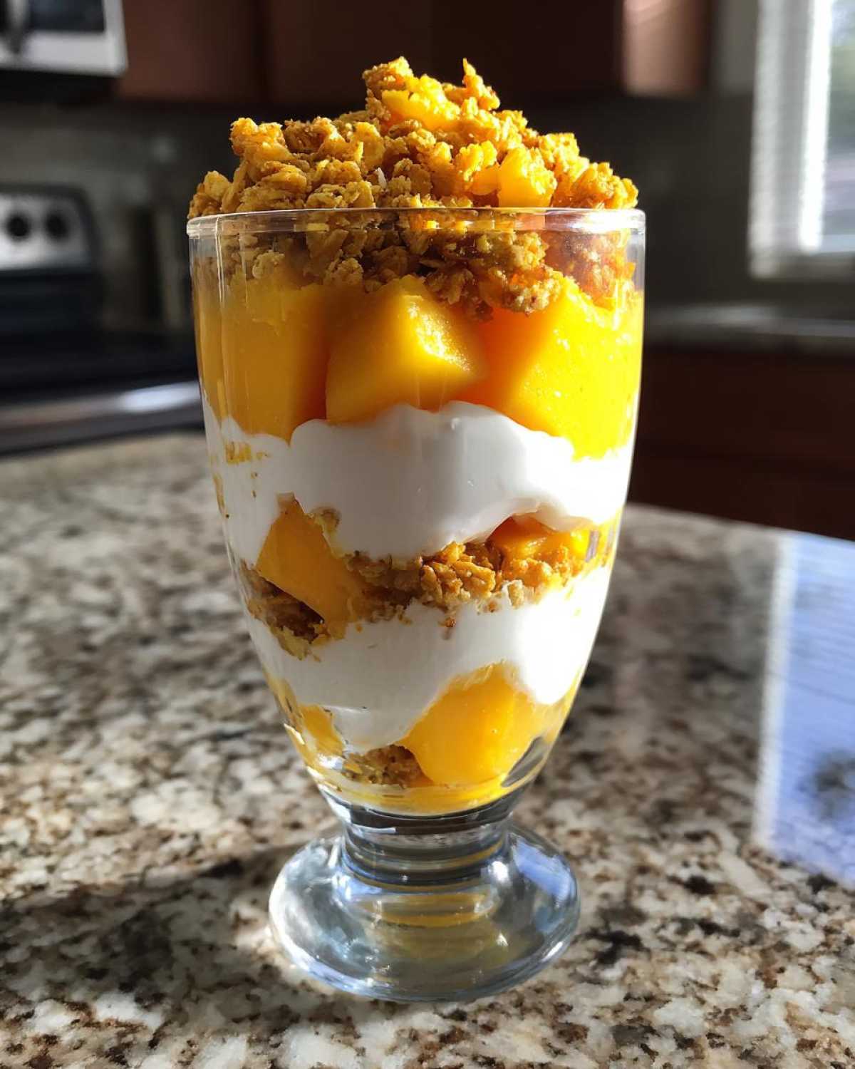 Turmeric Mango Yogurt Parfait - detail 4