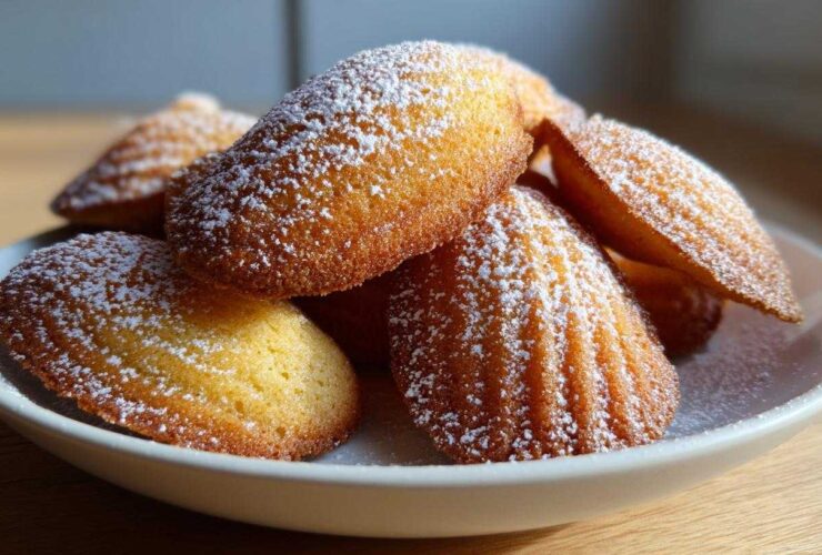 Vanilla Cardamom Madeleines
