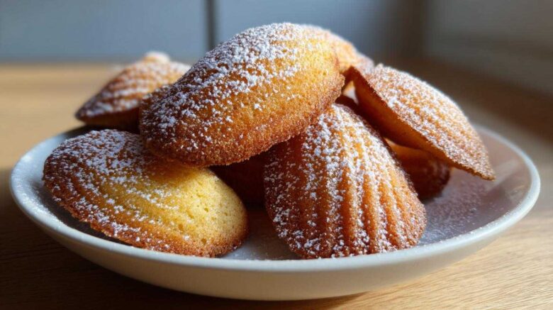 Vanilla Cardamom Madeleines