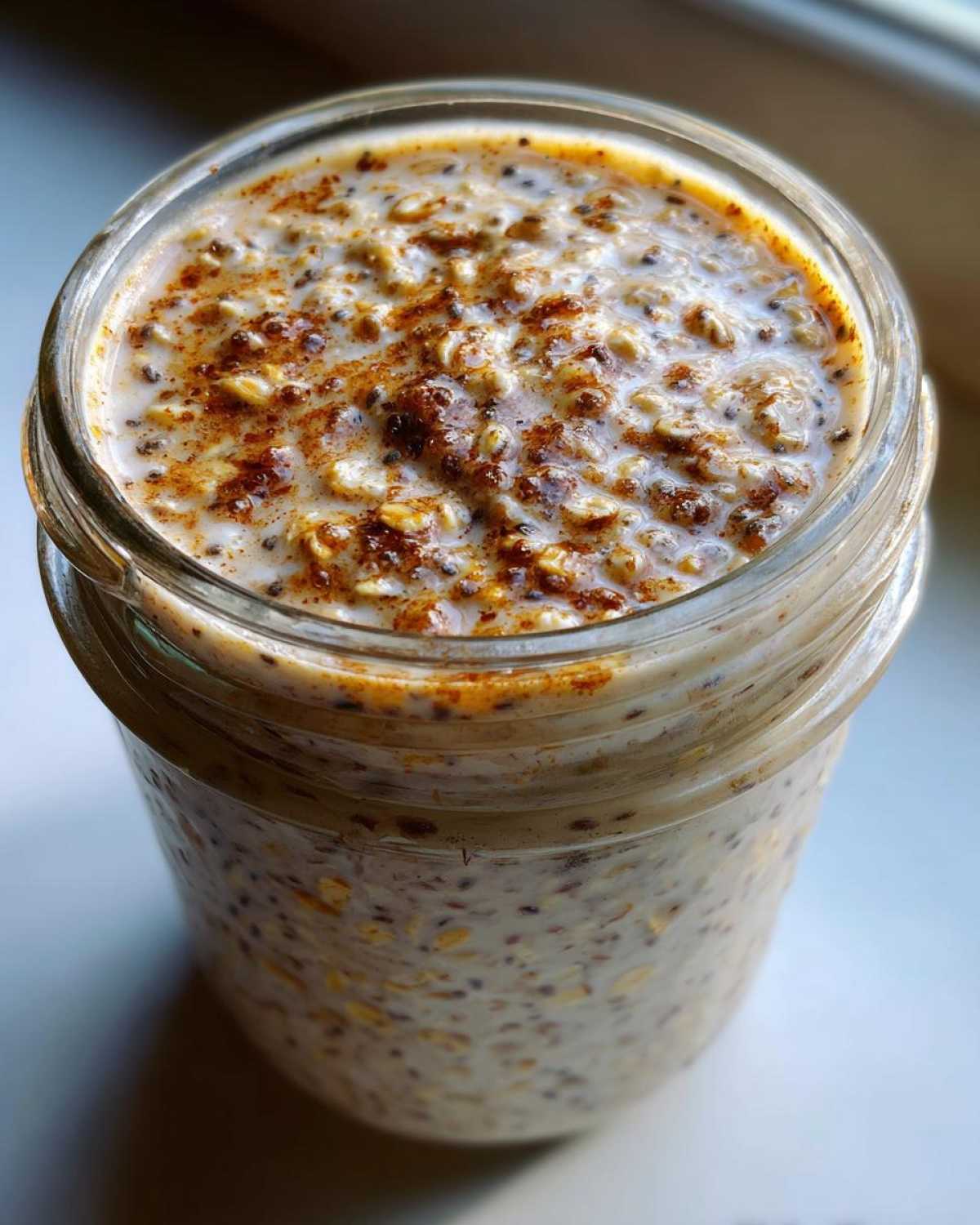 Vanilla Chai Spiced Overnight Oats - detail 2