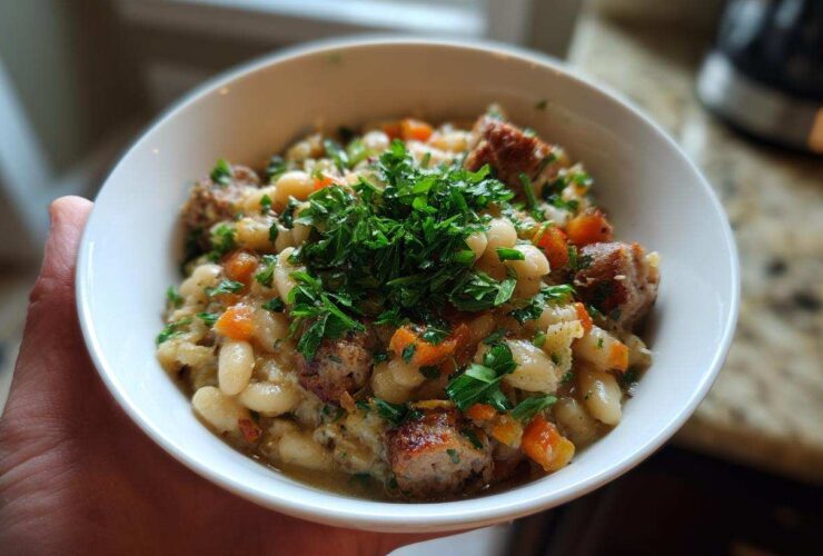 White Bean Cassoulet with Sausage