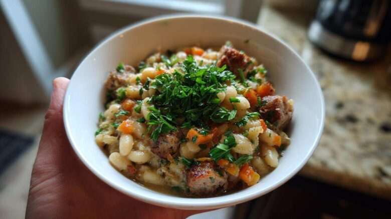 White Bean Cassoulet with Sausage