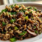 Wild Rice and Mushroom Pilaf