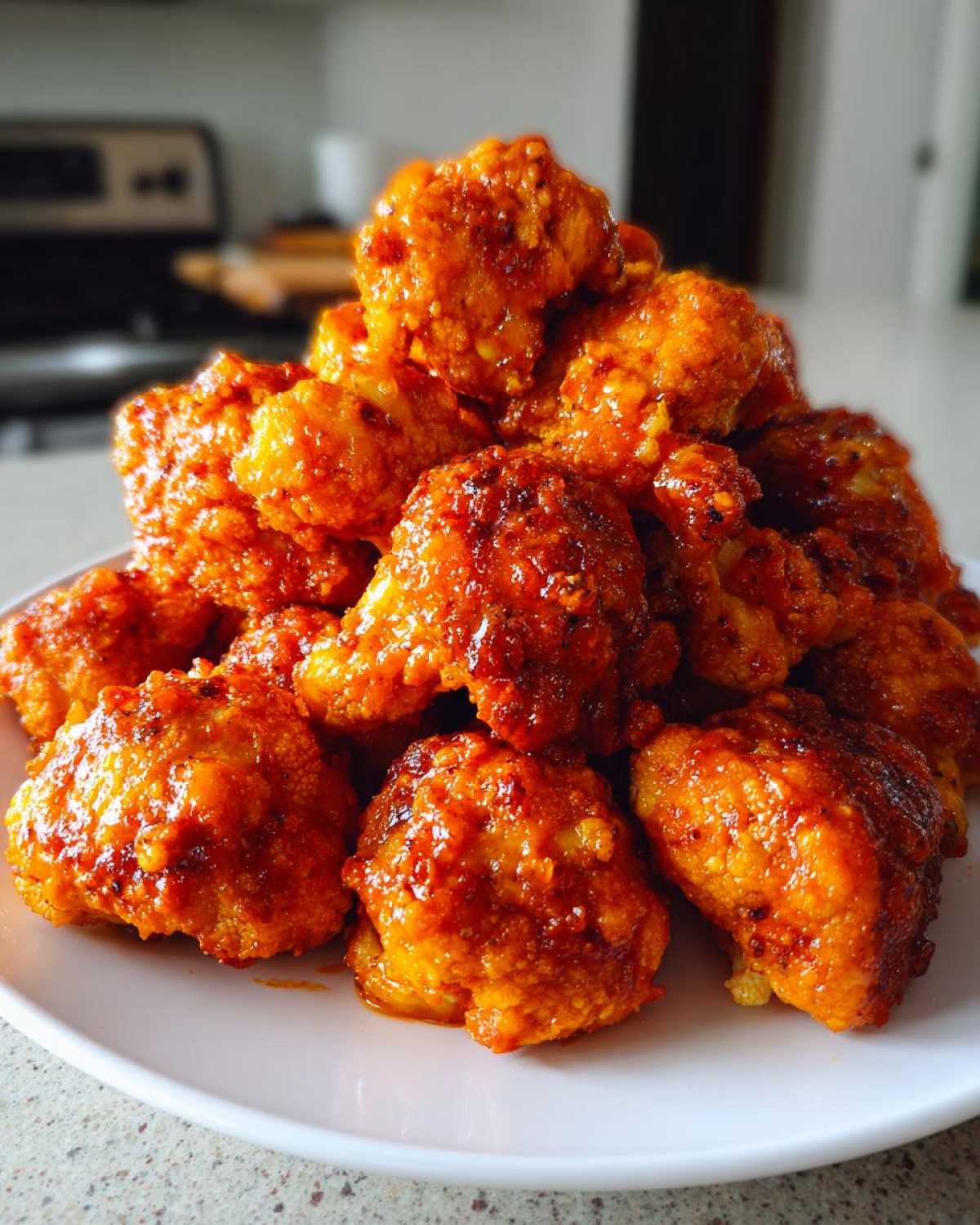 Air-Fryer Buffalo Cauliflower Wings - detail 1