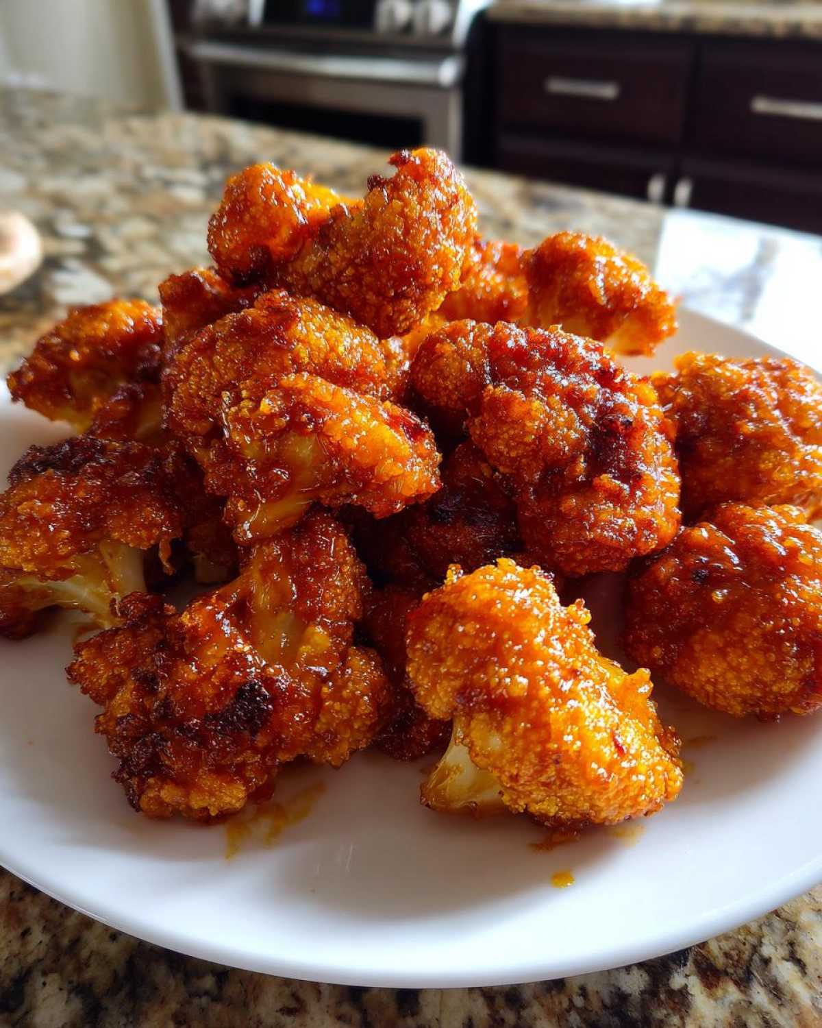 Air-Fryer Buffalo Cauliflower Wings - detail 2