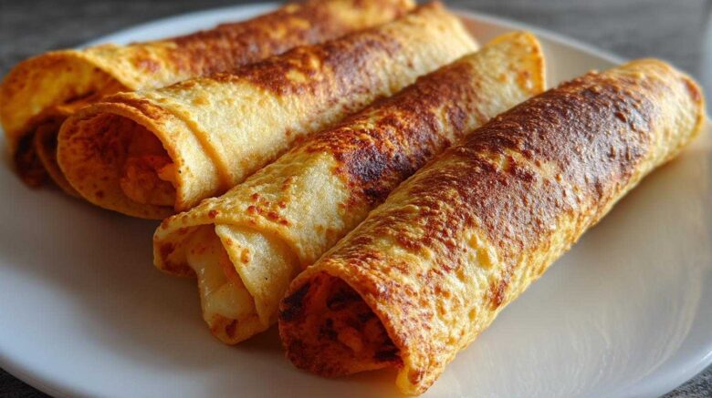 Air-Fryer Chicken Taquitos