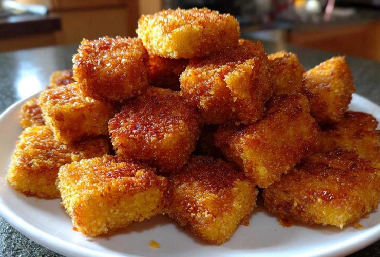 Air-Fryer Crispy Tofu Nuggets