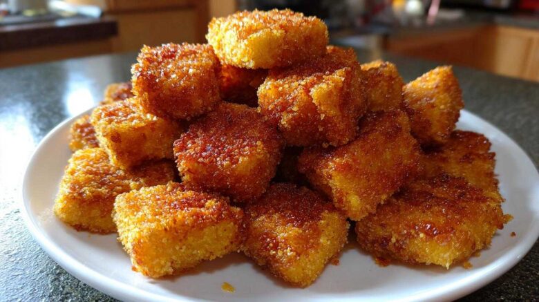 Air-Fryer Crispy Tofu Nuggets