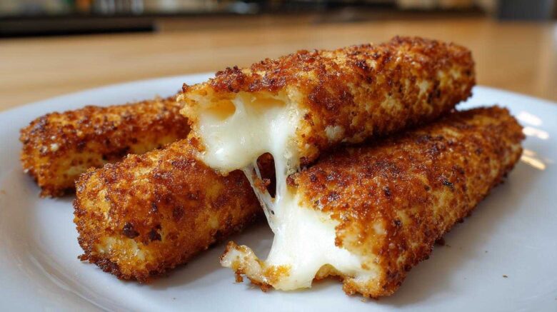 Air-Fryer Mozzarella Sticks