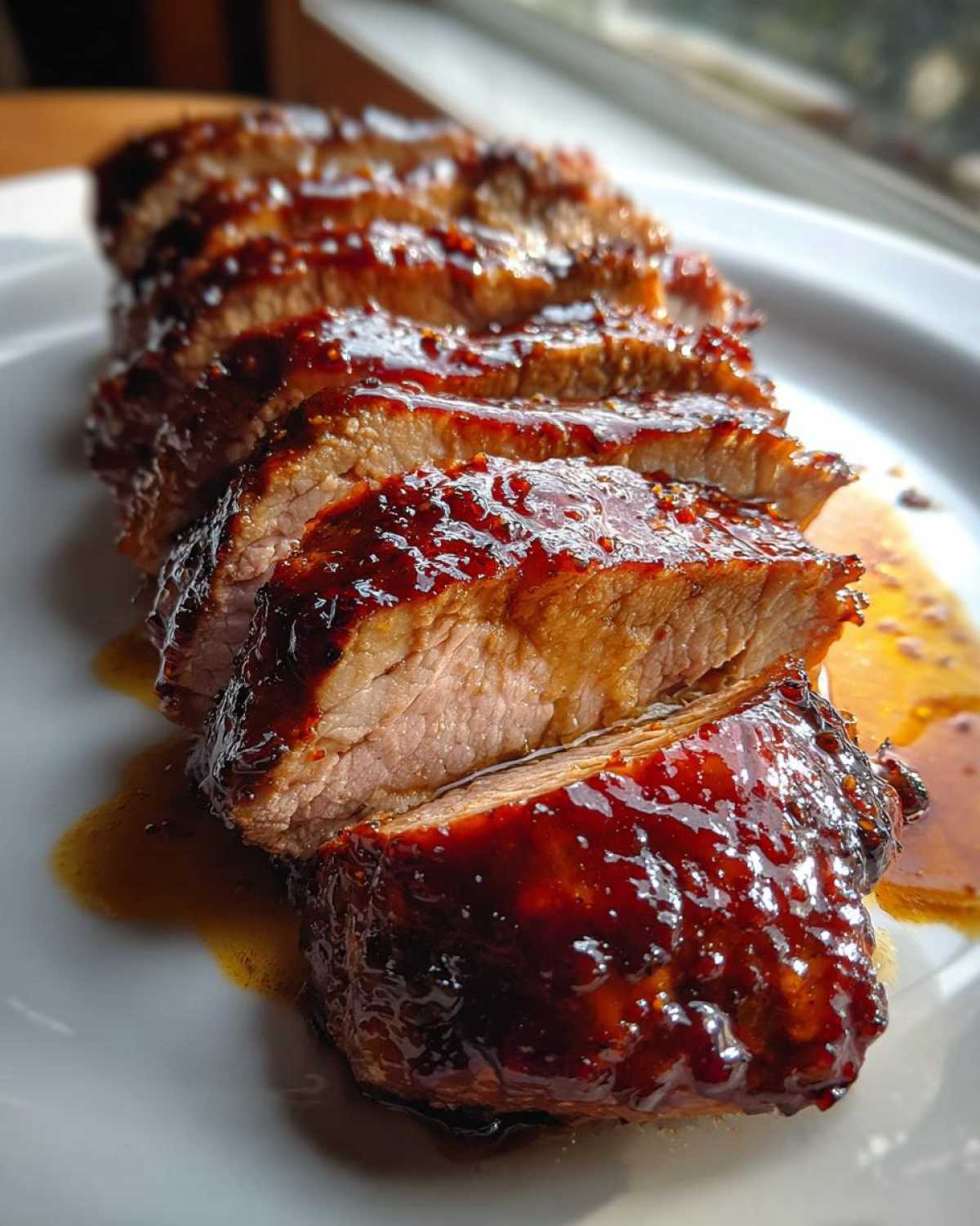 Apple Cider Glazed Pork Tenderloin - detail 2