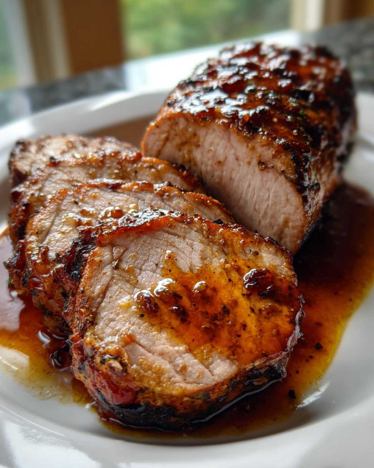 Apple Cider Glazed Pork Tenderloin - detail 3