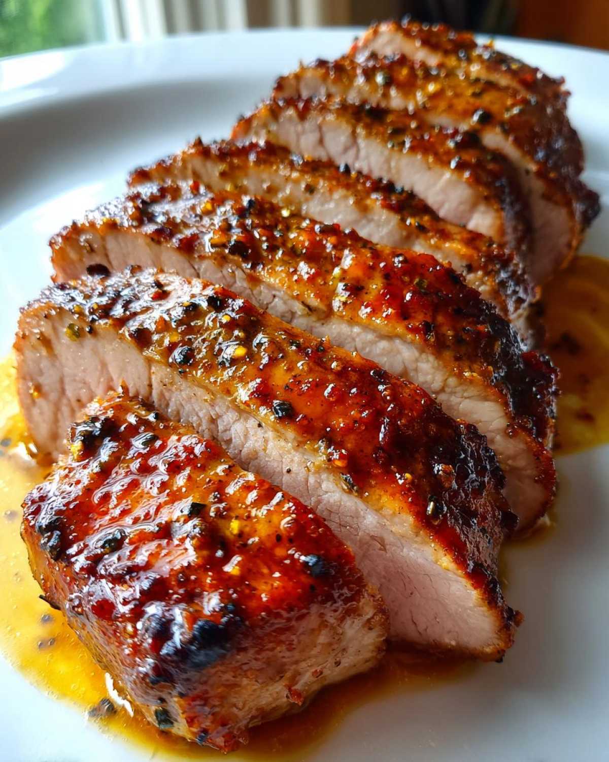 Apple Cider Glazed Pork Tenderloin - detail 4
