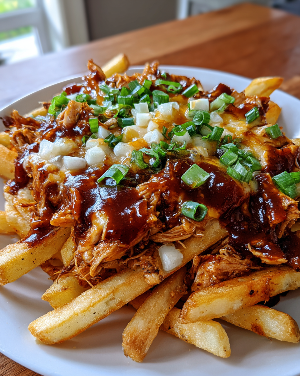 BBQ Chicken Loaded Fries - detail 1