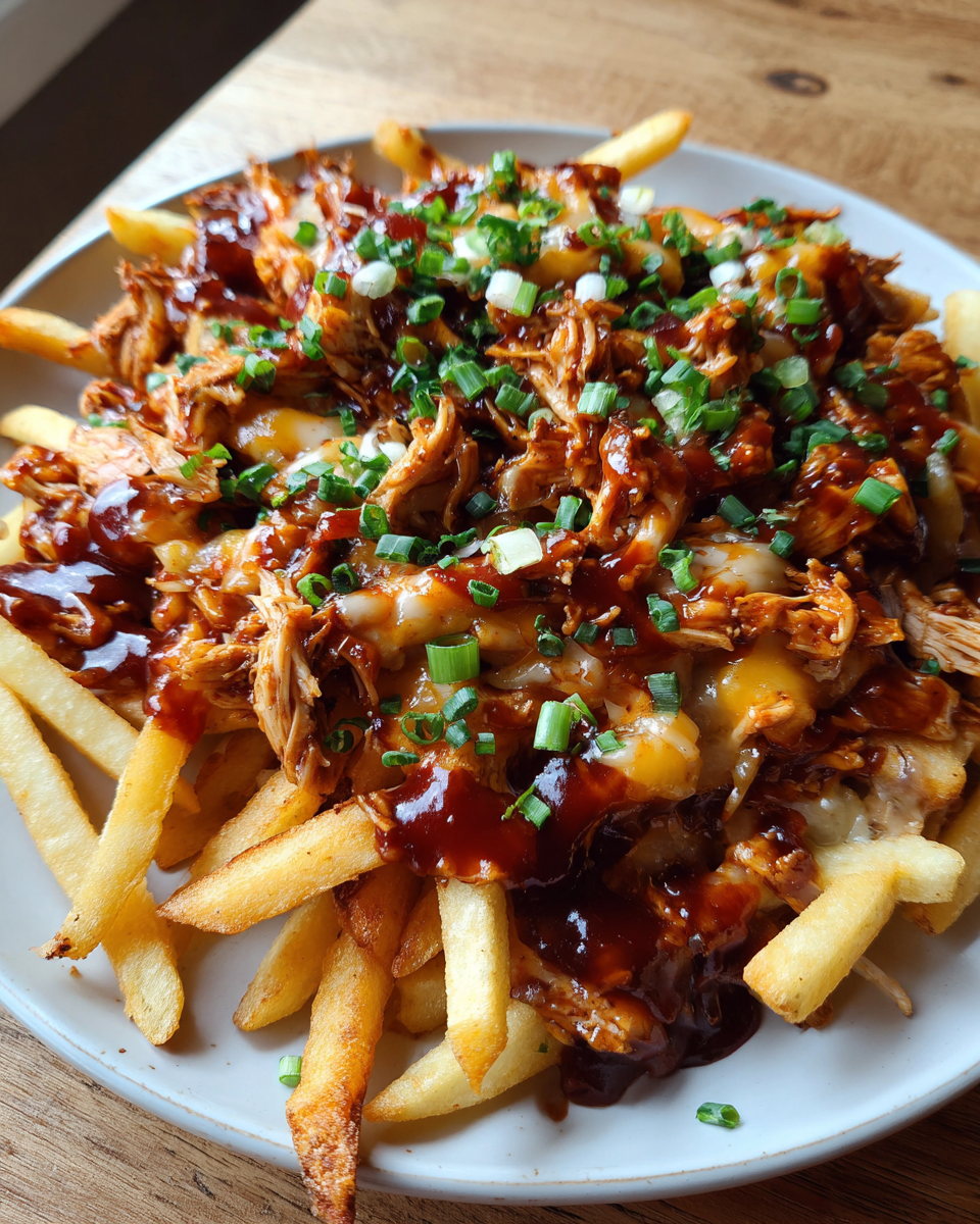 BBQ Chicken Loaded Fries - detail 2