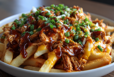 BBQ Chicken Loaded Fries