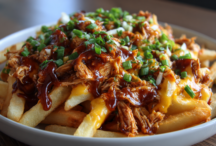 BBQ Chicken Loaded Fries