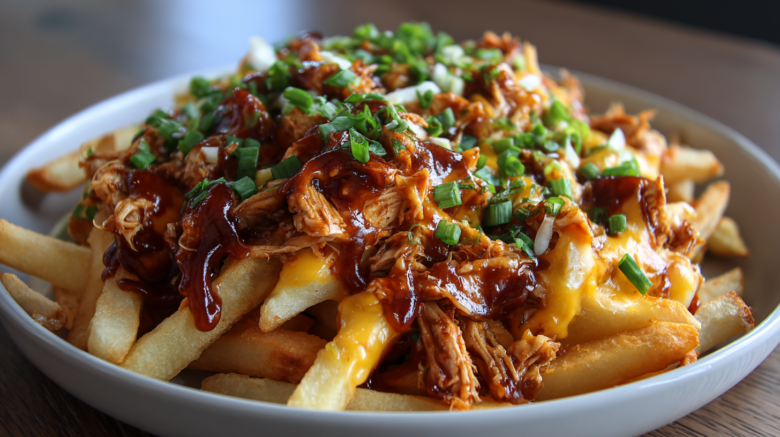 BBQ Chicken Loaded Fries