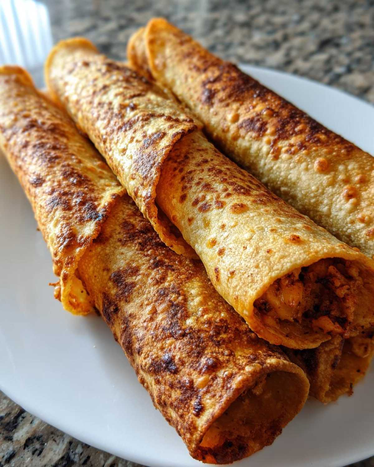 Baked Chicken Taquitos - detail 2