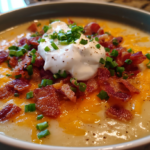 Baked Potato Soup for Maximum Comfort