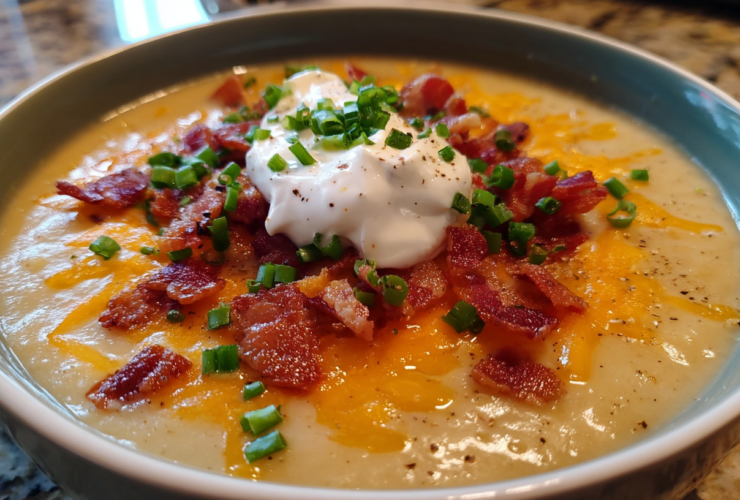 Baked Potato Soup for Maximum Comfort