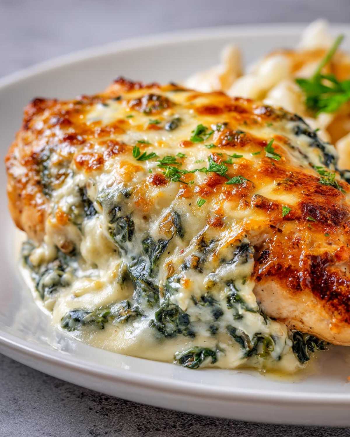 Baked Spinach Artichoke Chicken - detail 1